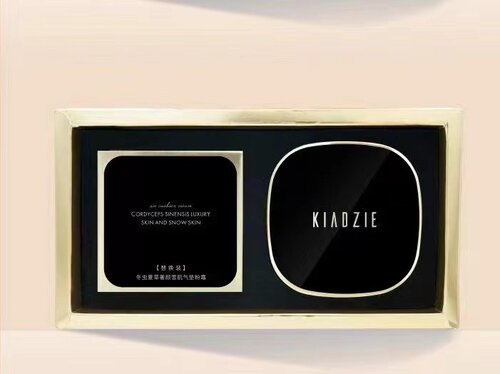 KIADZIE卡芝冬虫夏草奢颜雪肌气垫粉霜 清薄裸妆无暇水润粉底液