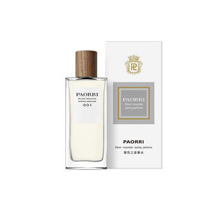 巴格黎香水银色山泉香水50ml 清新版木质香调留香持久温柔淡香