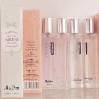 MEIDUN美顿花之密语女士香水 紫罗兰薰衣草15ML 秋天白月光桂花香