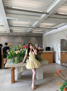 BOOMLIMIT Imani超好看可爱碎花连衣裙2025新款气质女装春季穿搭