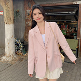 2025春秋粉哒哒时尚西装B127-6719-P130K195，女装西装，浙宝127A