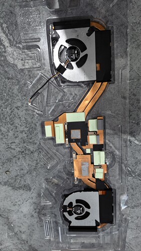 蓝天Clevo NP70 6-31-NP7RN-100 101 MS8N散热器 风扇 模组铜管