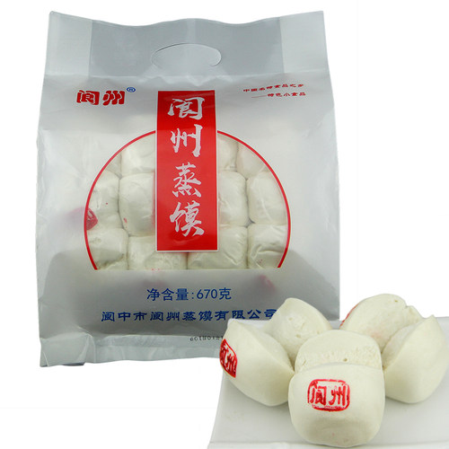 阆州白糖蒸馍12个装670克