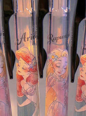 新品ZEBRA斑马公主限定中性笔迪士尼联名JJ15黑色水笔限量版0.5