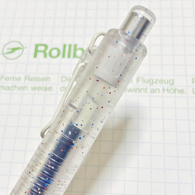 新款Uni三菱Uniball小浓芯小胖笔细闪中性笔ZENTO限定黑科技浓墨