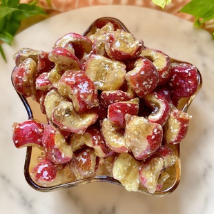 【开袋即食】山西运城FD冻干山楂块冰糖葫芦碎块酸甜香酥脆小零食