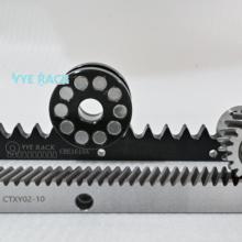 零背隙齿条滚轮半导体研磨斜齿条直齿条斜齿轮模组激光定制齿条