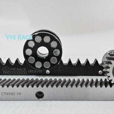 研磨斜齿条第七地轨机器人模组