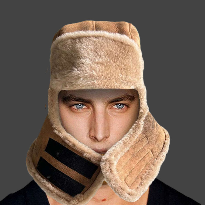 绵羊皮真皮毛一体帽子冬季男女士东北护耳保暖青年户外潮雷锋帽冬,服饰配件/皮带/帽子/围巾,帽子,淘宝优惠券,粉丝福利购,淘宝优惠卷