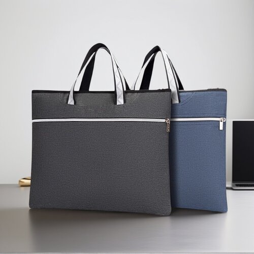 手提文件袋资料包帆布收纳袋防水