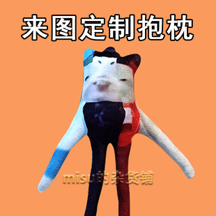哪吒胡巴敖丙老鼠干铁丝可凹造型玩偶来图定制抽象动漫周边抱枕