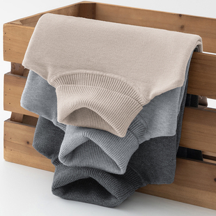 潮流修身 高领毛衣男秋冬季 线衣纯色毛衫 休闲针织衫 保暖内搭打底衫