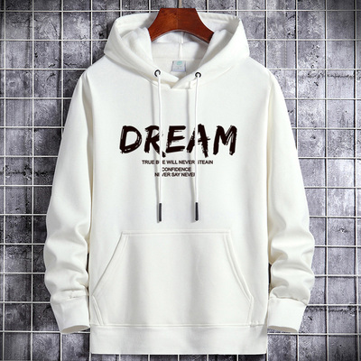 连帽套头卫衣男士春秋季