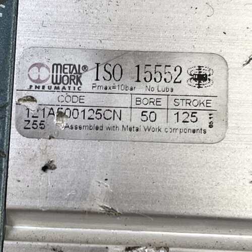 议价-METALWORK气缸121A500125CN意大利麦特沃克