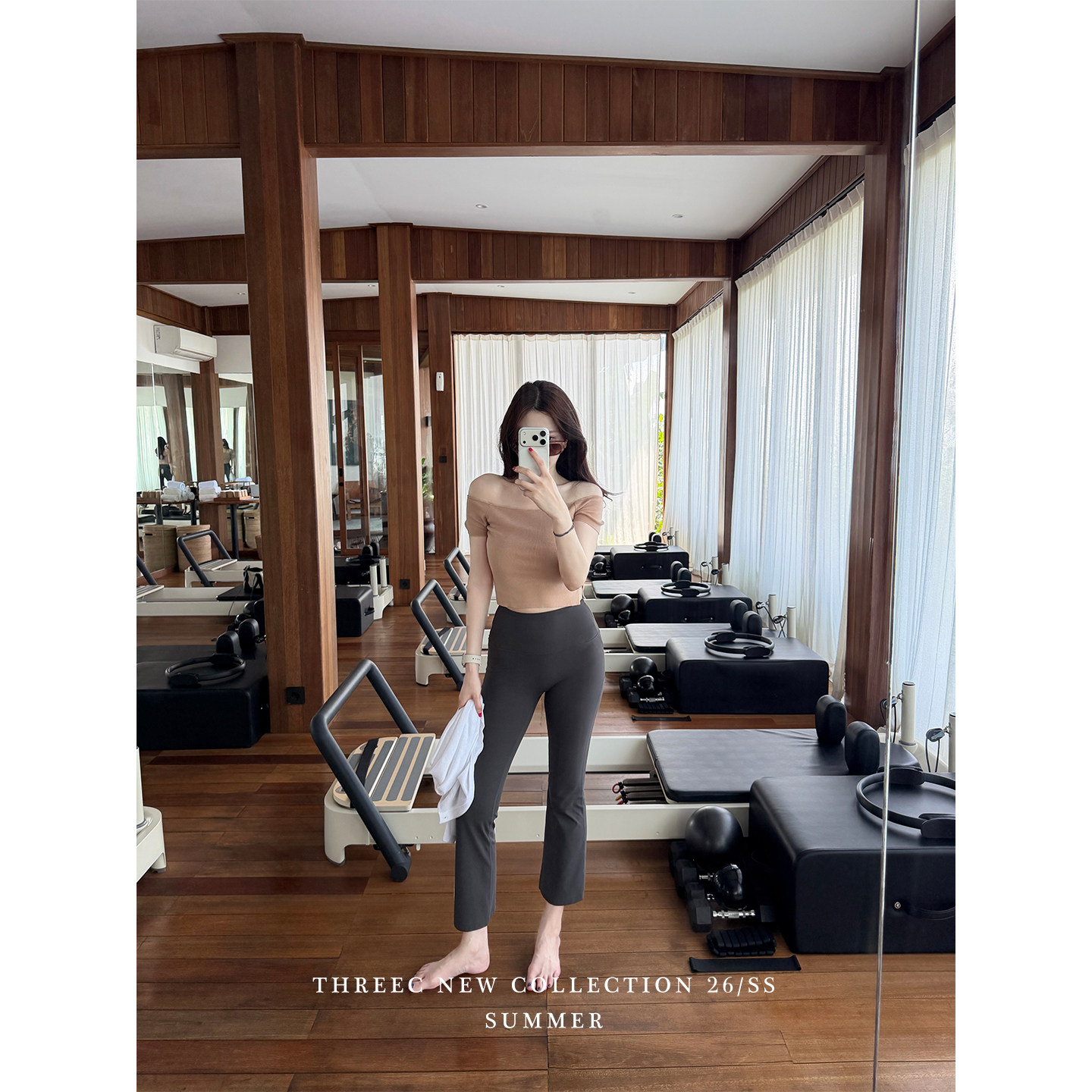 三喜threec 私服爱穿/提臀秘密”试过20几个版后的zui优8分瑜伽裤