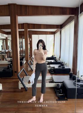 三喜threec 私服爱穿/提臀秘密”试过20几个版后的zui优8分瑜伽裤