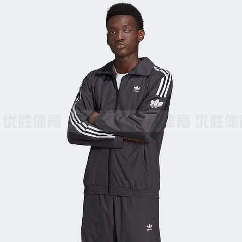 阿迪达斯 3D TF 3 S 田径立领运动夹克外套夹克 JM2716 JM2715