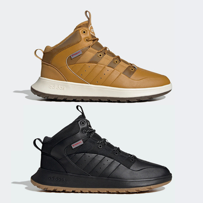 阿迪达斯FUSION STORM加绒保暖中高帮运动休闲鞋JP7714 JP7715