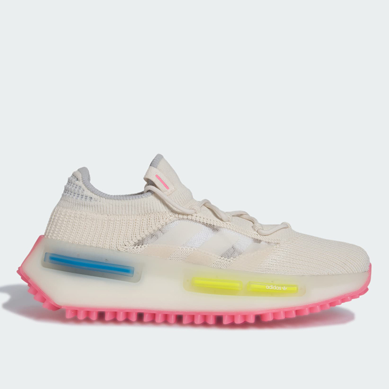 Adidas阿迪达斯NMD S1三叶草运动休闲复古减震跑步鞋 HQ4436