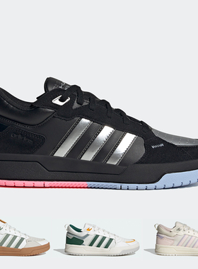 阿迪达斯neo 100DB男女运动休闲复古低帮耐磨板鞋 ID1842 IG2789