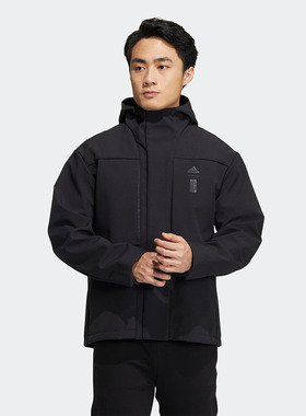阿迪达斯武极系列冬季运动休闲绒里保暖夹克外套 HY5853 GP0989