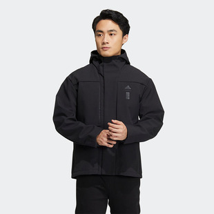 GP0989 HY5853 阿迪达斯武极系列冬季 运动休闲绒里保暖夹克外套