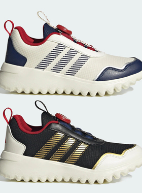 阿迪达斯ACTIVEFLEX BOA大童旋转按钮运动休闲鞋JR3327 JR3328