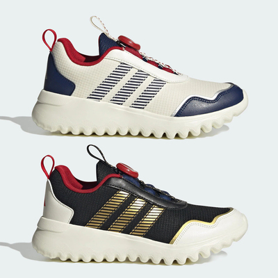 阿迪达斯ACTIVEFLEX BOA大童旋转按钮运动休闲鞋JR3327 JR3328