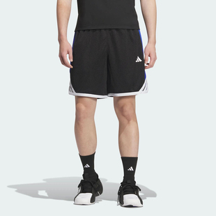阿迪达斯BASKETBALL SHORTS男子透气速干篮球运动短裤JN0745
