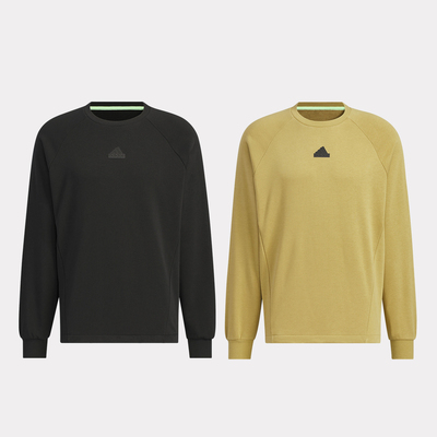 阿迪达斯TH RAIN CREW男子运动休闲圆领卫衣套头衫JI8671 JI8672