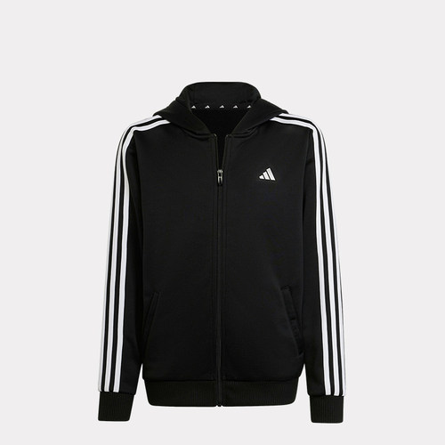 Adidas阿迪达斯U TR-ES 3S FZHD大童运动休闲连帽夹克外套 HY1102