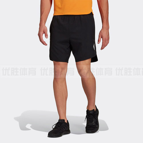 Adidas阿迪达斯 D4M SHO男子速干梭织运动休闲透气健身短裤HF7204