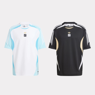 阿迪达斯TG JERSEY NTS RADIO联名款运动宽松短袖JI5068 JI5132