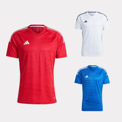 阿迪达斯TIRO23 C M JSY足球组队服运动短袖球衣HT5686 HL4712