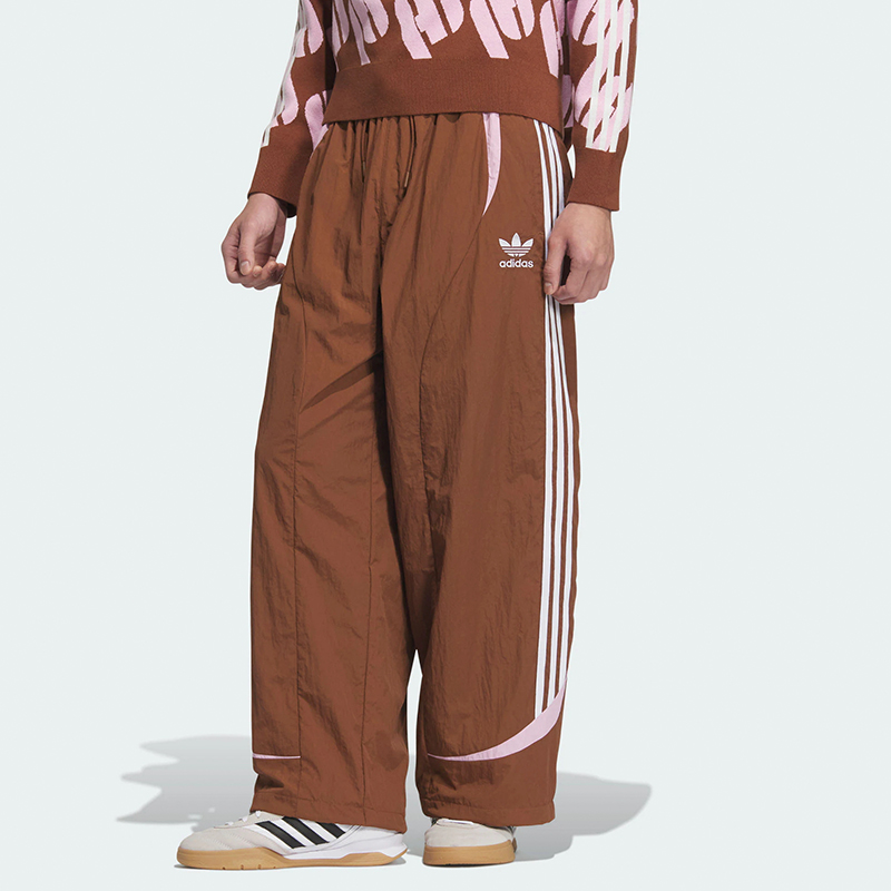 Adidas阿迪达斯ADICOLOR BC TP M复古穿搭撞色宽松运动裤 JL8356