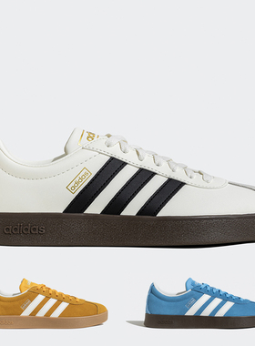 阿迪达斯VL COURT CLASSIC复古运动休闲板鞋JQ1501 JS4593 JS4594