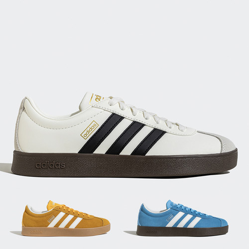 阿迪达斯VL COURT CLASSIC复古运动休闲板鞋JQ1501 JS4593 JS4594