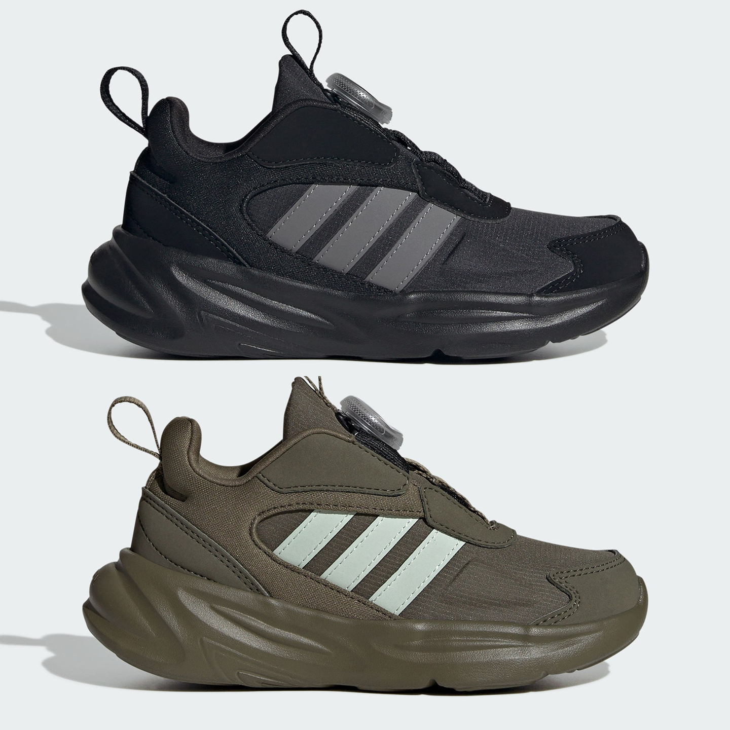 Adidas阿迪达斯OZELLE BOA儿童旋转按钮运动休闲鞋IE6405 IE6405