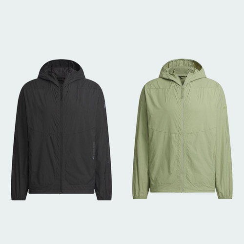 阿迪达斯TH LW WV JKT防晒凉感可收纳连帽外套JZ8401 JZ8403