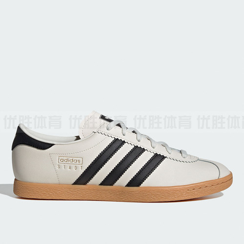Adidas阿迪达斯 三叶草STADT男女经典低帮薄底运动板鞋 JP8227