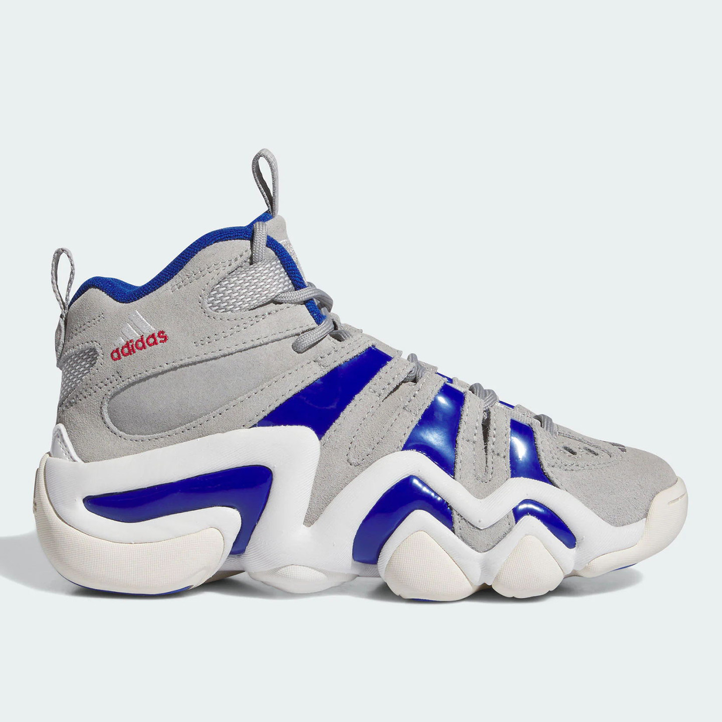 Adidas阿迪达斯CRAZY 8 J大童复古风中帮运动篮球鞋 ID6190