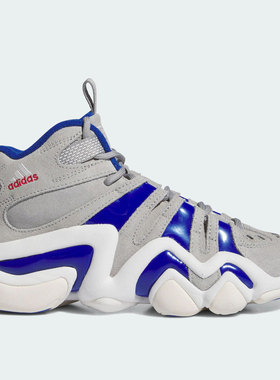 Adidas阿迪达斯CRAZY 8 J大童复古风中帮运动篮球鞋 ID6190