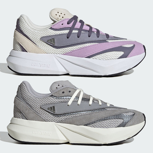 阿迪达斯LIGHTBLAZE女子缓震回弹运动休闲跑步鞋IH8606 JR3454