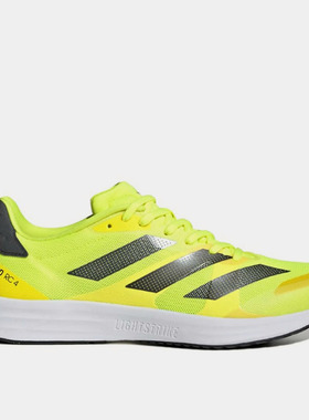 Adidas阿迪达斯ADIZERO RC 4 M训练备赛轻盈薄底跑步鞋 GX6662