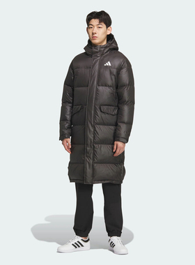 阿迪达斯V L DOWN PA UG保暖长款运动休闲鸭绒羽绒服 KF2143