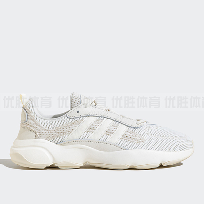 Adidas阿迪达斯 HAIWEE 男子经典网面复古透气老爹鞋运动鞋JS3084