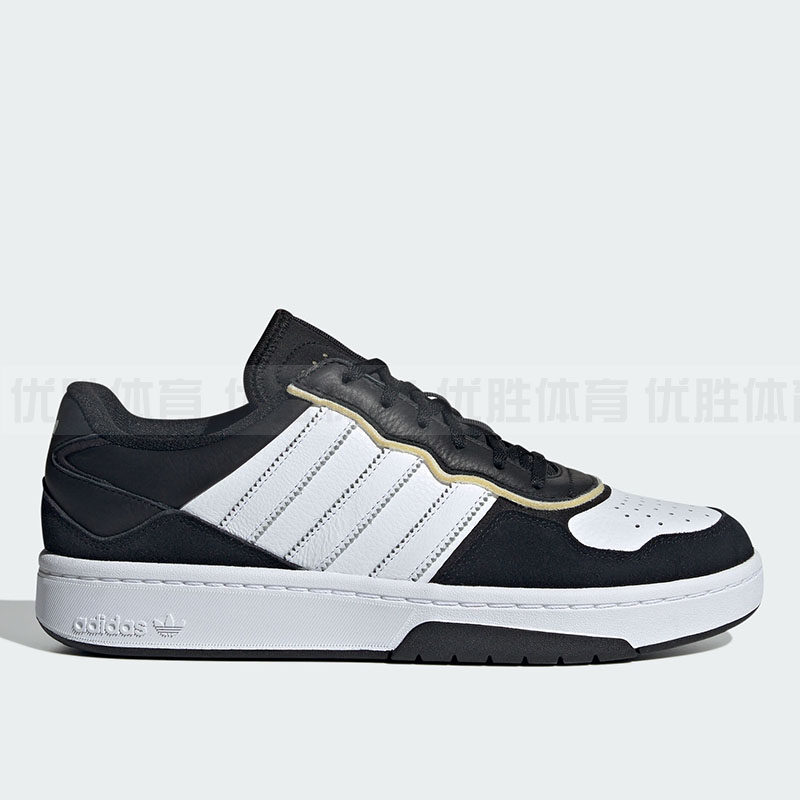 Adidas阿迪达斯 COURTIC 男女通用耐磨经典运动休闲板鞋 JI2555