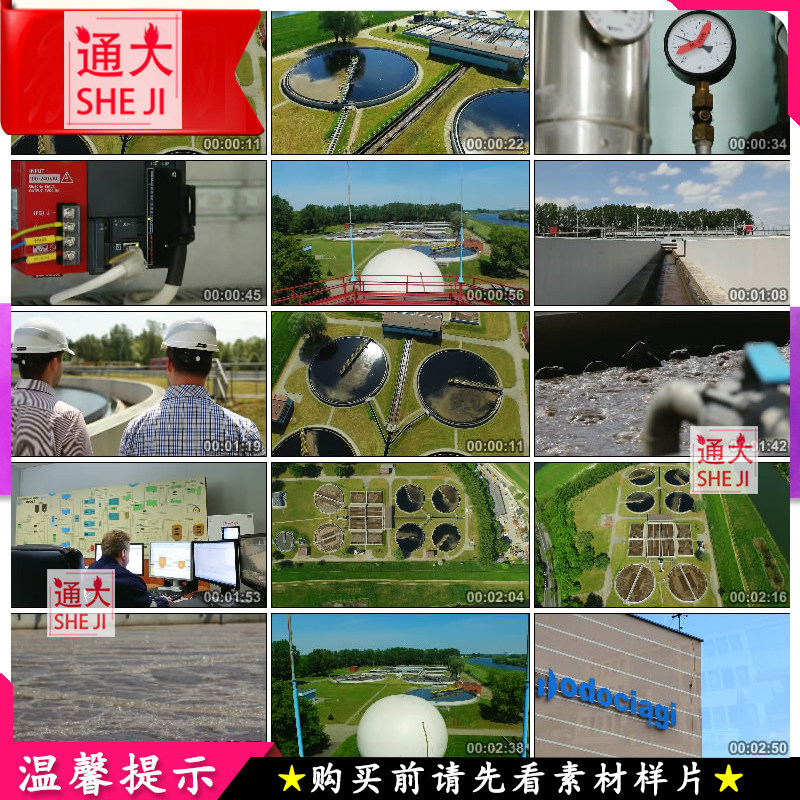 水污染 治理污水 环境保护 环保污水处理工厂企业宣传