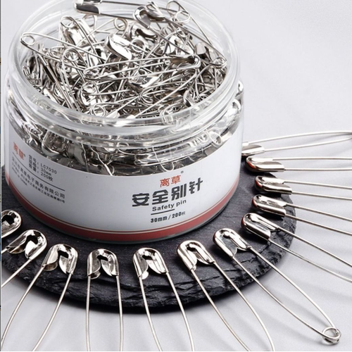 回形针办公用品曲别针文具扣针回型针固定针回行针收纳盒装