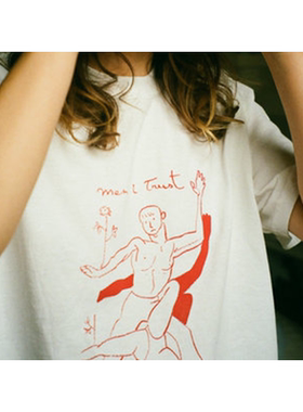 Men I Trust短袖T恤迷幻摇滚独立电子流行乐队Dancers跳舞男女INS